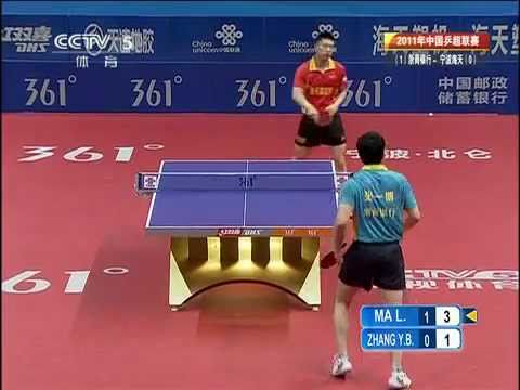2011 Chinese Super League @CCTV : MA Long - CHAN﻿ Kazuhiro* [Full Match 1/2]