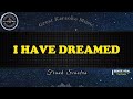I Have Dreamed - Frank Sinatra (Karaoke Version)