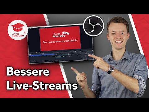 YouTube Live-Streams mit OBS: Intros, Animationen und Chat einfügen
