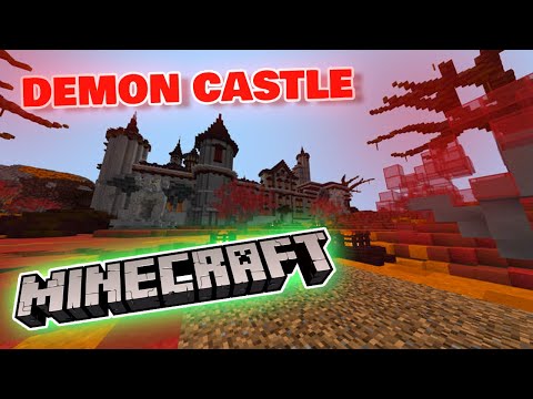 Exploring Demon Castle and Fighting Wither Skeletons in Minecraft *Heroes of Magic*