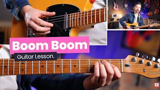 How To Play Boom Boom a€“ John Lee Hooker Guitar Lesson