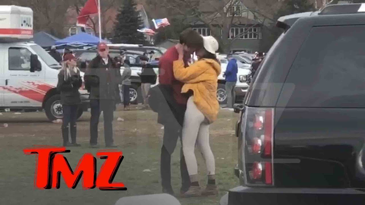 Malia Obama Kissing, Tailgating at First Harvard Yale Game | TMZ thumnail