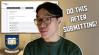 you submitted your college application... now what? | 10 Common App Tips from a Yale Student
