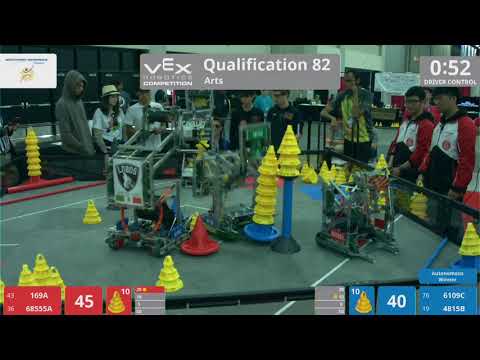 2018 VRC Arts Q82 - 169A 68555A vs 6109C 4815B - 83 to 114