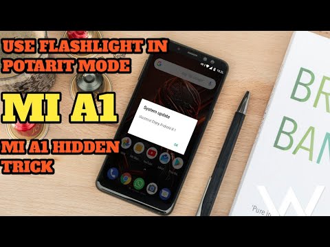 mia1 hidden tricks | mia1 portrait mode with flash in 8.1 oreo beta Video