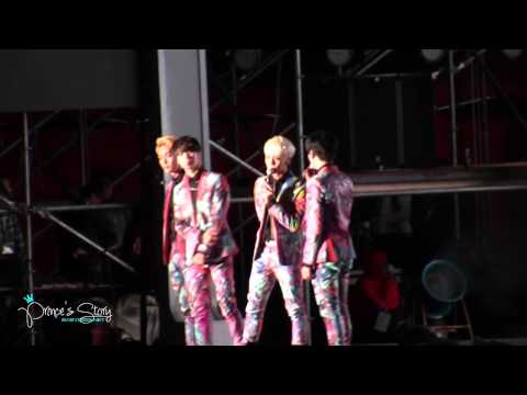[FANCAM]131019 SMTOWN IN BEIJING SHINee talk