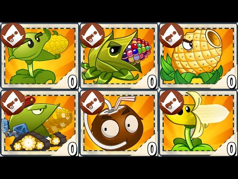 PvZ 2 Final Boss - All PULT Plants Power-Up vs PvZ 2 All Final Bosses Fight!