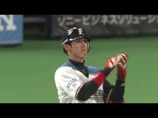【1回裏】5試合連続打点!! ファイターズ・陽 センターへタイムリー!! 2016/6/27 F-L