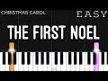 Christmas - The First Noel | EASY Piano Tutorial