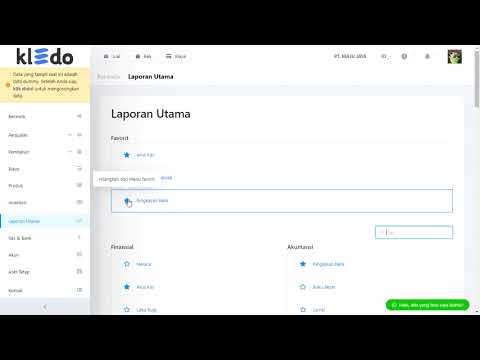 Fitur Favorit Laporan