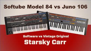 Video thumbnail for Softube Model 84 vs Juno 106: The definitive comparison, review, and demo by Starsky Carr
