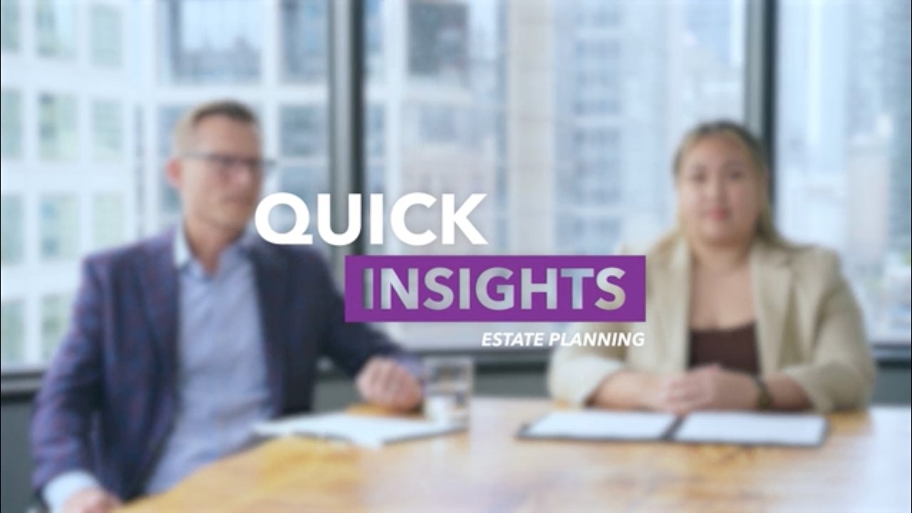 Quick Insights | Episode 16: Estate Planning in Washington with Diane Cenidoza & Imants Holmquist
