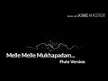 Melle Melle Mukhapadam Flute Version Nishaj N M