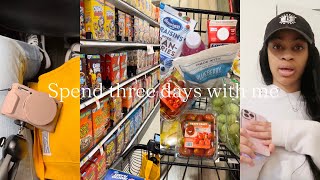 THREE DAY VLOG: Healthy food shopping, I had an allergic reaction, new phone #, quitting YouTube...