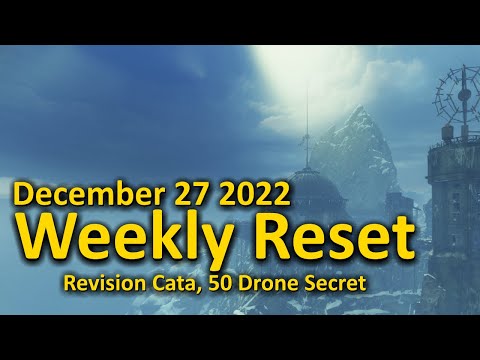 Weekly Reset: New Story, 50 Drone Secret (December 27 2022 - Destiny 2)