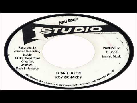 Roy Richards-I Can't Go On (Studio One)