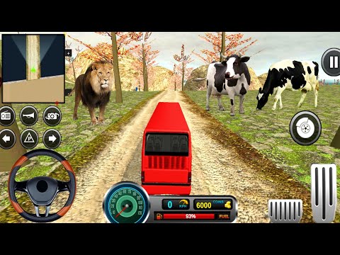 Uphill Offroad Bus Driving Simulator 2021 - Android Gameplay