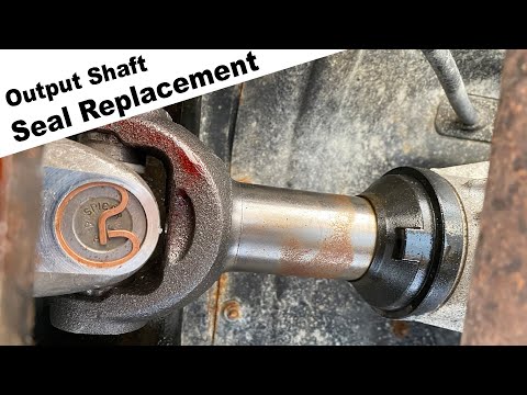 How to Replace Nissan Titan Transfer Case Output Shaft Seal