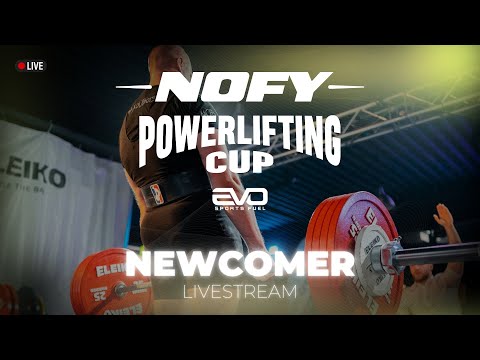 NOFY Powerlifting Cup | NEWCOMER | Livestream 2025