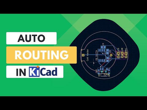 #17 How to Autoroute (Hack) in Kicad 7.0 | FreeRouting | #pcbcupid
