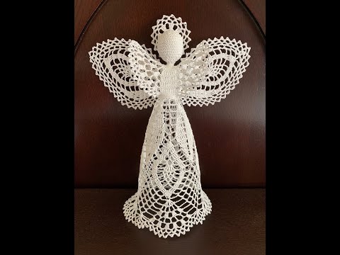 Spectacular 12” Angel Christmas Tree Topper - Crochet Tutorial #14