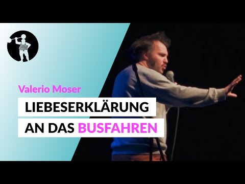 "Liebeserklärung an den Bus" | Valerio Moser | Wortmonster | Poetry Slam TV