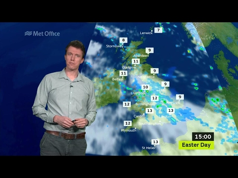 Sunday morning forecast 16/04/17