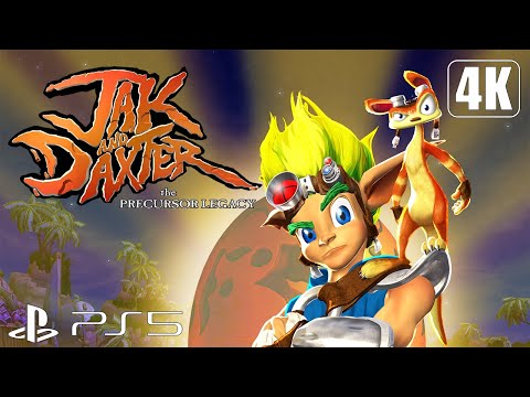 Jak and Daxter: The Precursor Legacy PS5 - Full Game 100% Longplay Walkthrough 4K 60FPS