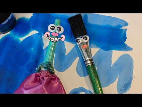 How to use a paintbrush