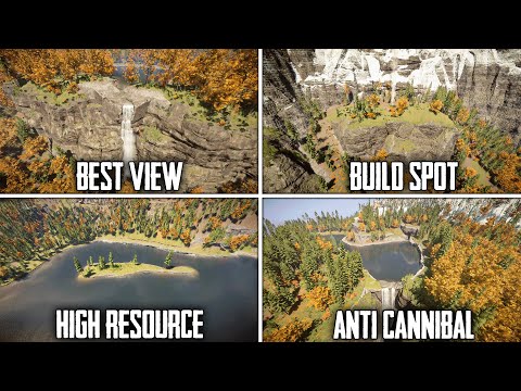 6 Best Base Locations In Sons Of The Forest!