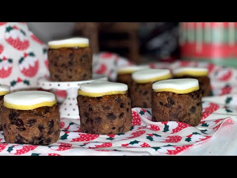 Mini Fruit Cakes | Christmas Cake Recipe
