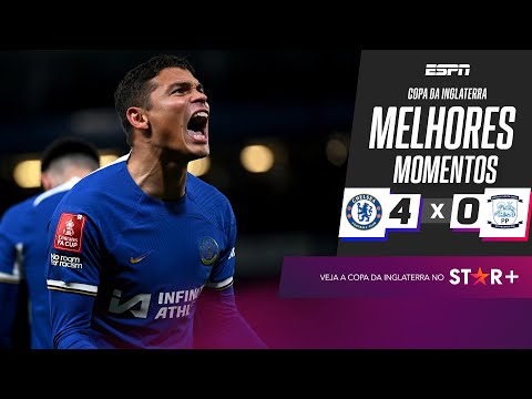 Gols e lances de Chelsea x Preston Northend