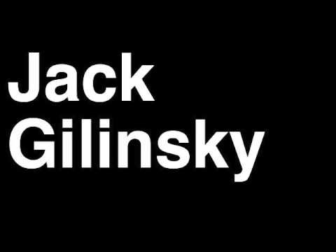 How to Pronounce Jack Gilinsky Vine Video Personality