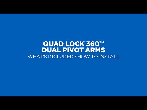Quad Lock 360 Arm - Dual Pivot Small 51mm