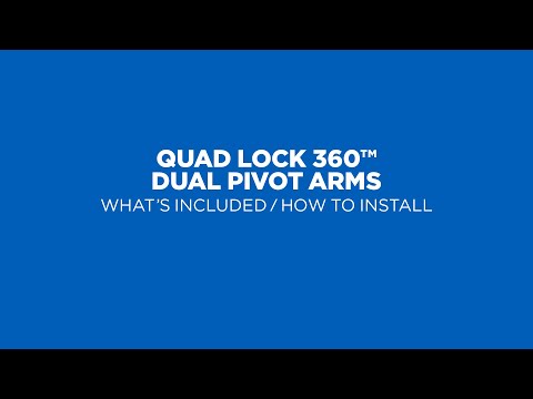 Quad Lock 360 Arm - Dual Pivot - Quad Lock® USA - Official Store