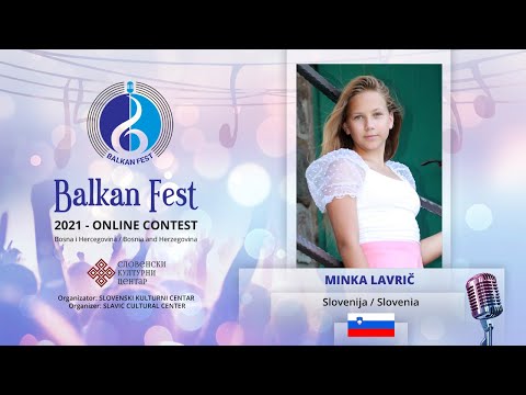 BALKAN FEST 2021 - MINKA LAVRIČ - In the Wonderland (AUTOR'S SONG 8-14)