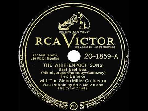 1946 Tex Beneke/Glenn Miller Orch. - The Whiffenpoof Song (Artie Malvin & Crew Chiefs, vocal)