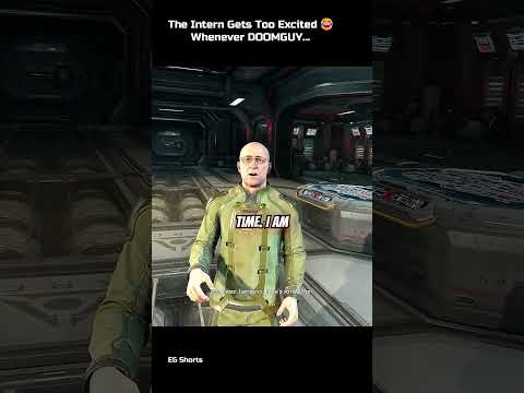 The Intern’s DOOMGUY Obsession Is Too Real 😂 #doomguy
