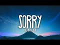 Justin Bieber Sorry Lyrics Is It Too Late To Say I M Sorry Now