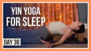 15 min Yin Yoga Stretches – Day #30 (RELAXING YOGA BEFORE BEDTIME)