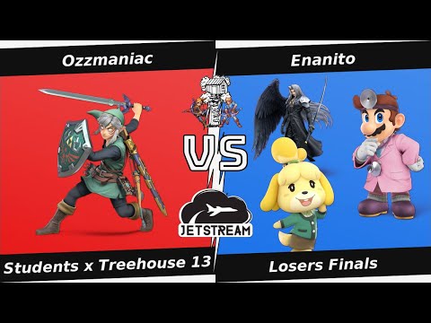 Students x Treehouse 13 Losers Finals - Ozzmaniac (Link) Vs Enanito (Isabelle, Dr Mario, Sephiroth)