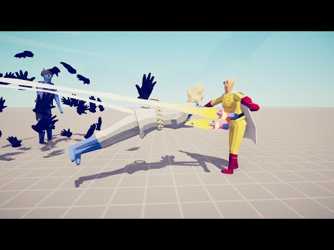 DARK & SUPER PEASANT vs SAITAMA ONE PUNCH MAN & ALL MODDED UNITS TABS