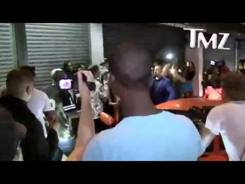 Chris Brown Carried Out of BET Awards After Party