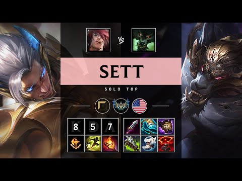 Sett Top vs Warwick - NA Challenger Patch 25.08