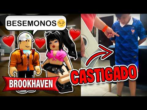 ACUSE a mi VECINITO por TENER NOVIA en ROBLOX 😳🔥
