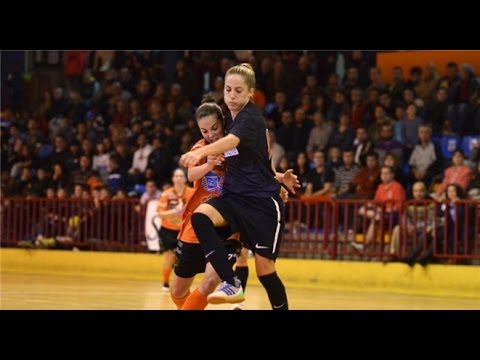 2013/14.- Burela FS Pescados Rubén 3 Vs. Atlético Madrid Navalcarnero 5 (Copa de España - Semifinal)