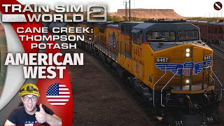 ΟΔΗΓΟΣ ΤΡΕΝΩΝ ΣΤΗΝ ΑΜΕΡΙΚΗ | CANE CREEK: THOMPSON - POTASH | TRAIN SIM WORLD 2