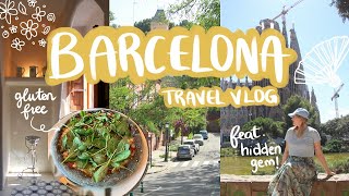 barcelona travel vlog 🌇🍷🪭 feat. hidden gem & gluten free food