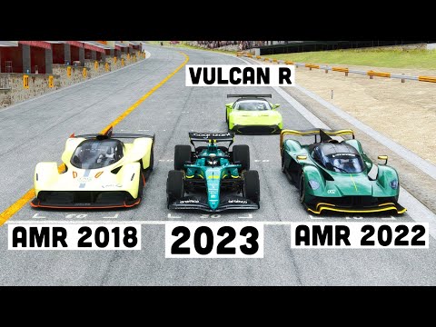 Aston Martin F1 2023 vs All Aston Martin Hypercars in 2023 - Silverstone