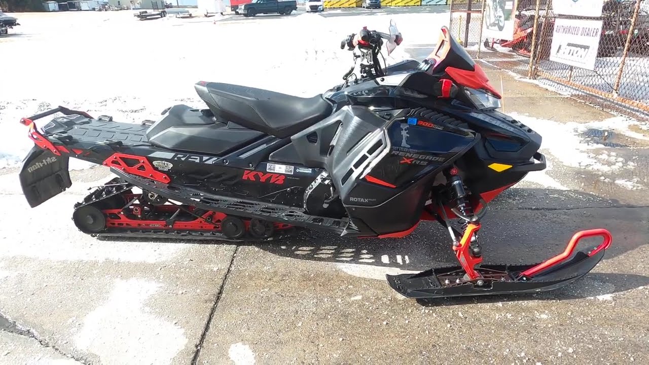 A photo of this 2020 Ski-Doo Renegade® X-RS® Rotax® 900 ACE TURBO Ice R. XT 1.